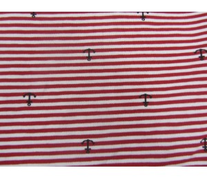 Jersey - Anker Ringel rot